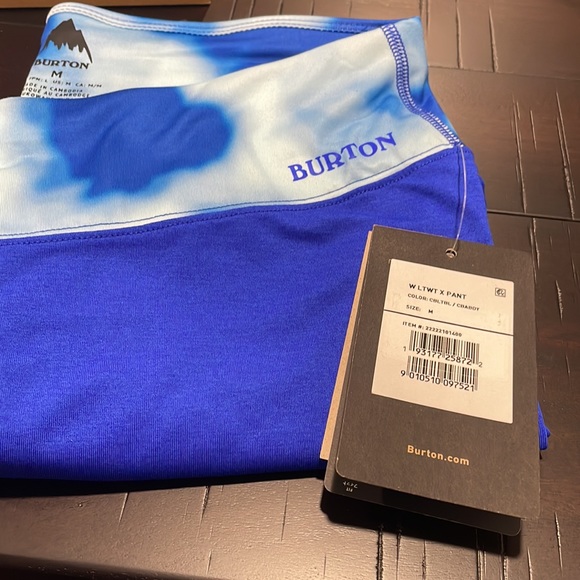 BURTON LIGHTWEIGHT X BASELAYER PANTS - WOMENS medium - Picture 7 of 8